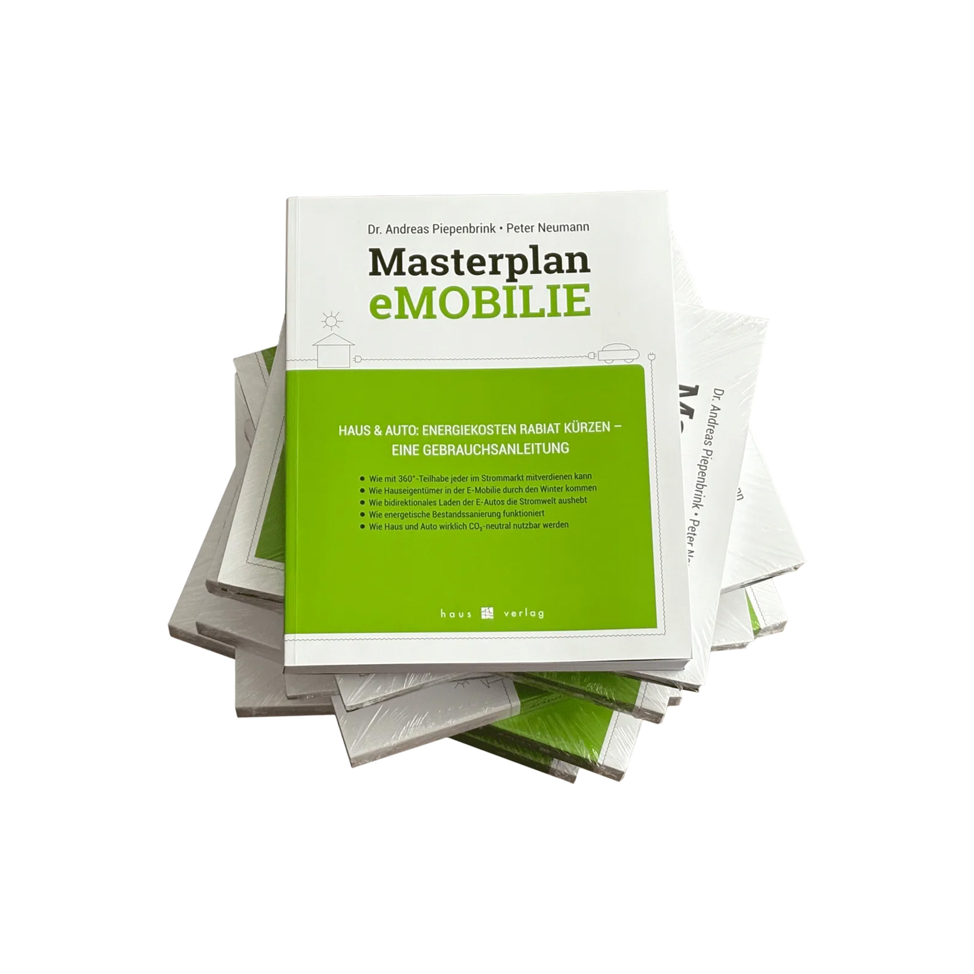 Buch "Masterplan eMobilie – Haus & Auto klimaneutral nutzen"